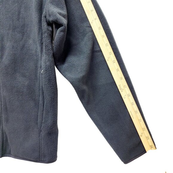 Essentials Size XS Black Full-Zip Fleece Jacket With Pockets Women - Picture 4 of 9